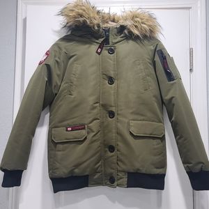 Girls Canada Weather Gear Winter Coat XL  Size 14 / 16